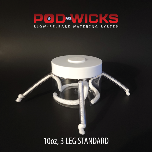 Pod-Wicks 10oz | 3-Leg | Inside Fill Port