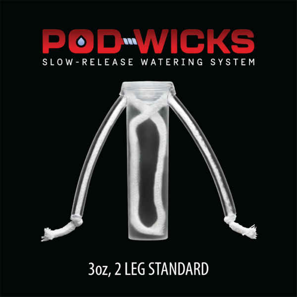 Pod-Wicks 3oz | 2-leg Standard | Inside Fill Port