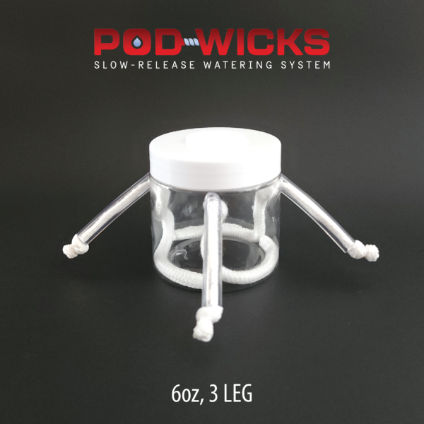 Pod-Wicks 6oz | 3-Leg | Inside Fill Port